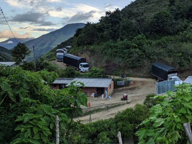 Excombatientes de antiguo ETCR Santa Lucía continúan recorrido hacia Mutatá
