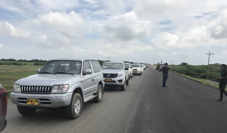 Obras de la Vía de la Prosperidad.