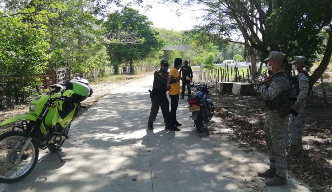 Operativos en El Salado