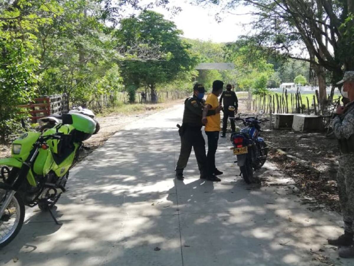 Comando de Policía Bolívar se trasladó a El Salado para reforzar seguridad