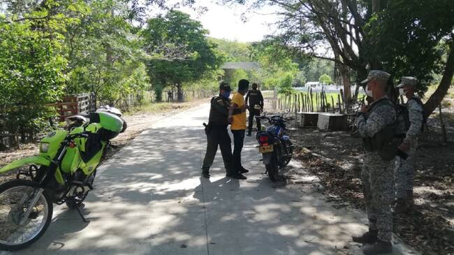 Operativos en El Salado