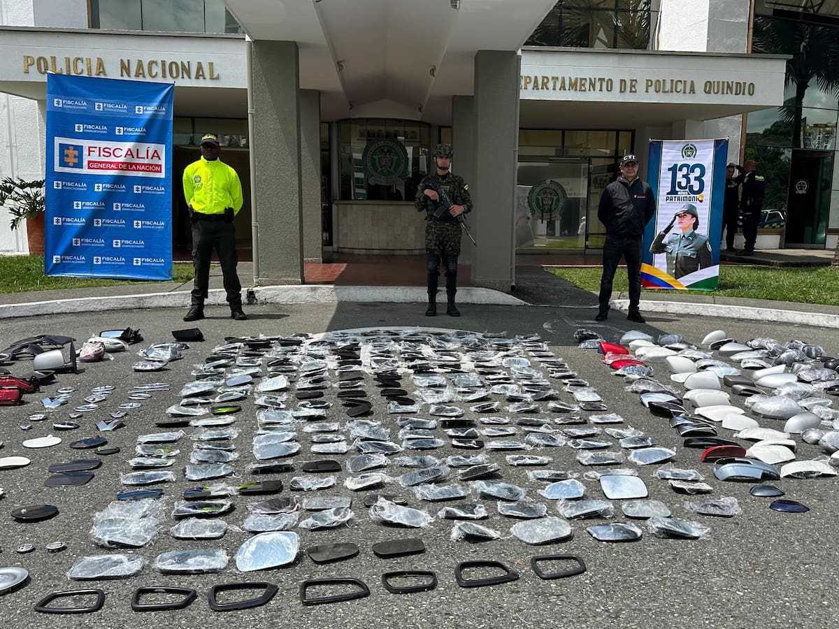 Golpe contra el hurto de autopartes en Armenia, 500 elementos recuperados en la “chec”