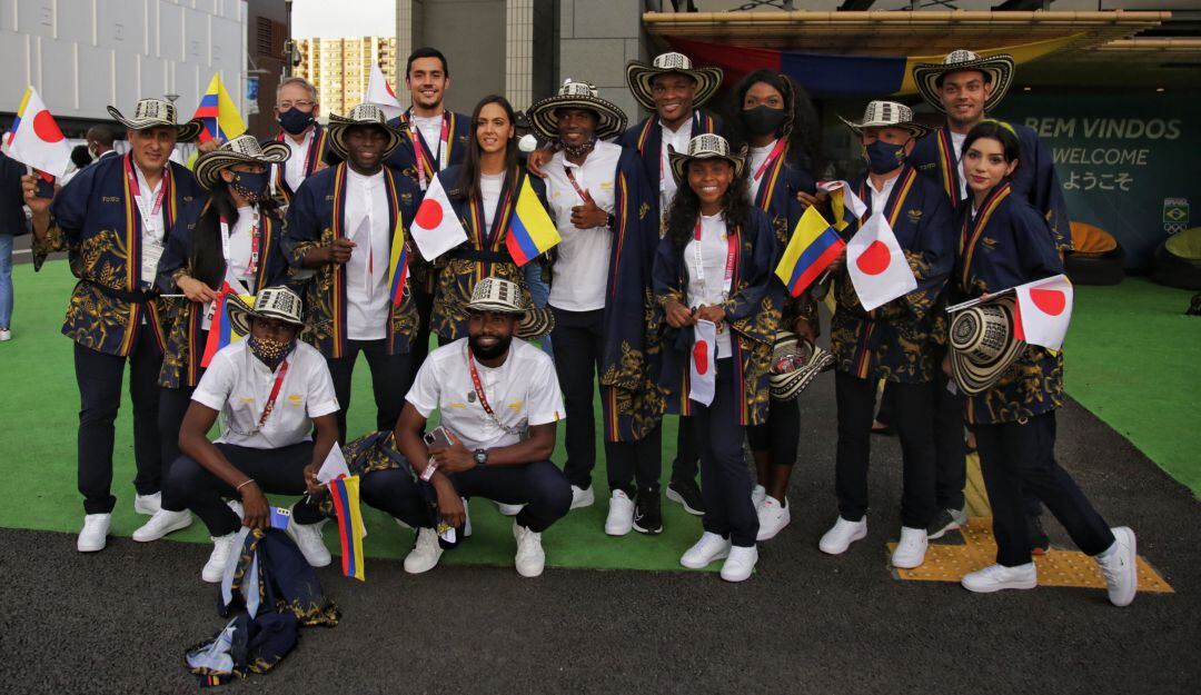 La delegación nacional estuvo representada por 15 deportistas durante la ceremonia inaugural.