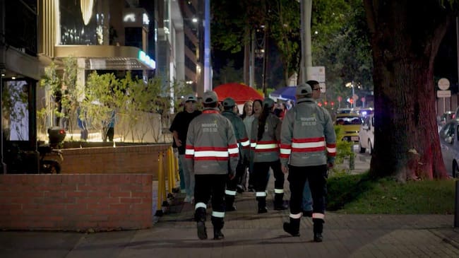 Gestores del Orden en la localidad de Chapinero