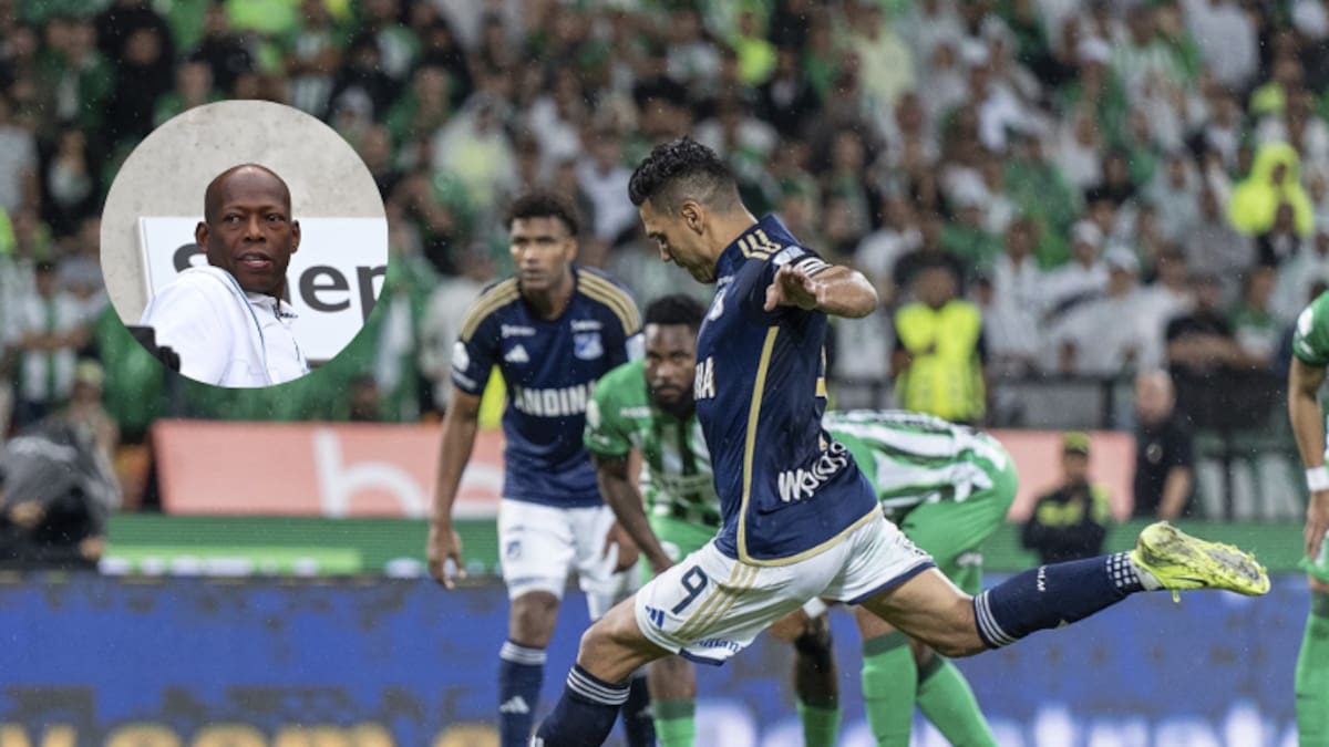 El Tino Asprilla sobre la polémica en el empate entre Nacional y Millonarios: “ladrones”