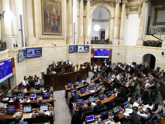 Imagen de referencia del Congreso de la República. Foto: Colprensa.