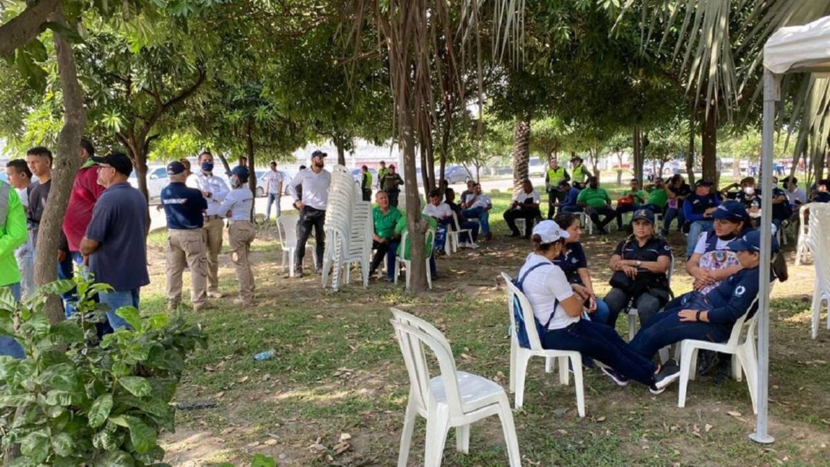 Este miércoles fue aplazado un desalojo en el barrio Bendición de Dios