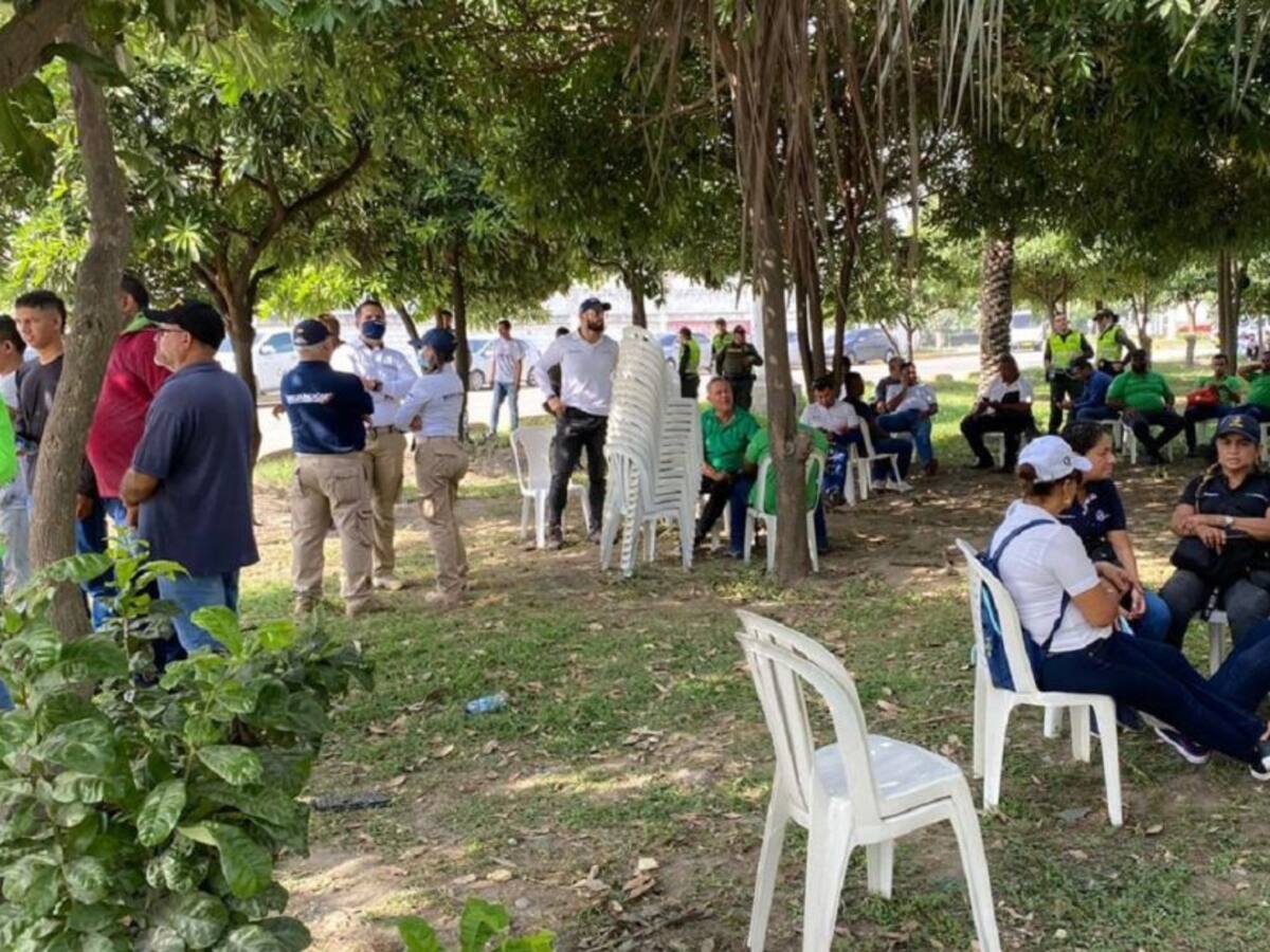 Este miércoles fue aplazado un desalojo en el barrio Bendición de Dios