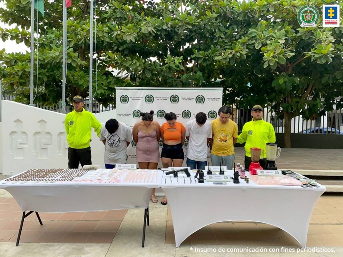 Por microtráfico enviaron a la cárcel a cuatro personas en Cartagena