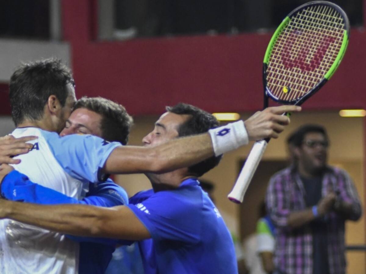 Argentina definió su equipo de Copa Davis para enfrentar a Colombia