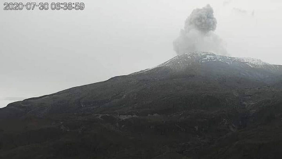 En Manizales activan cadena de llamados en zona aledaña al Volcán