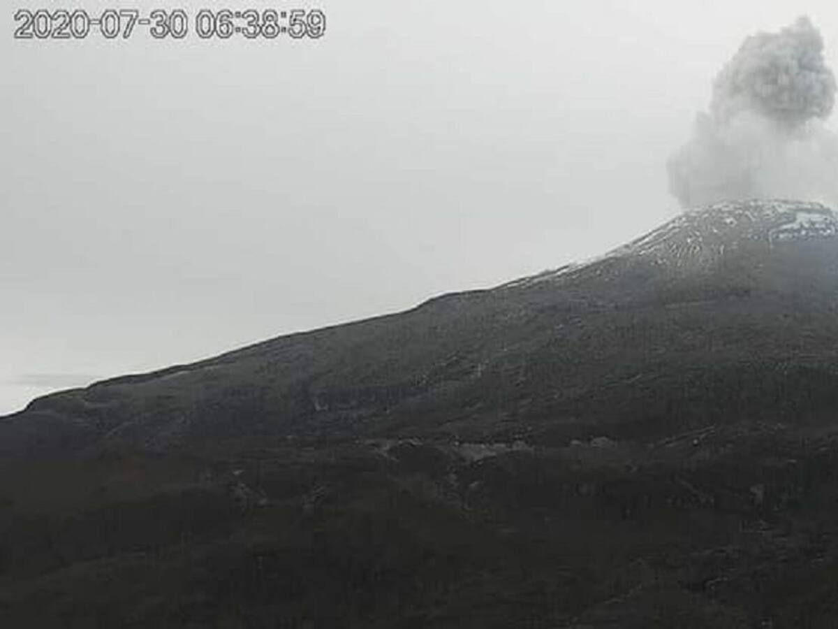 En Manizales activan cadena de llamados en zona aledaña al Volcán