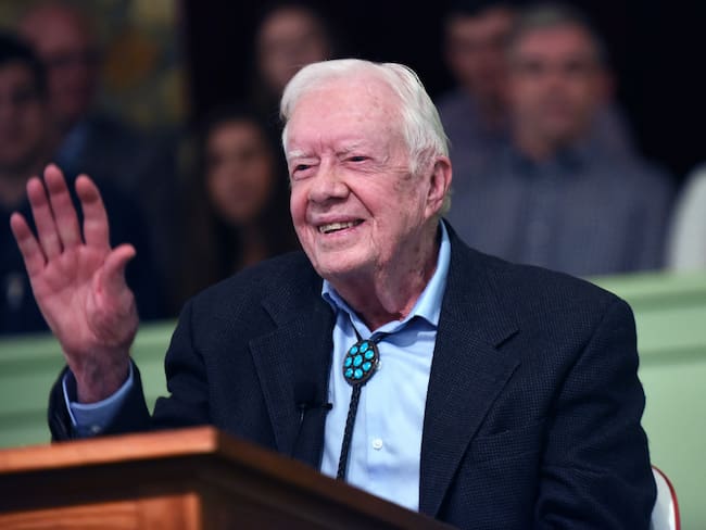 Jimmy Carter, expresidente de Estados Unidos. (Photo by Paul Hennessy/NurPhoto via Getty Images)