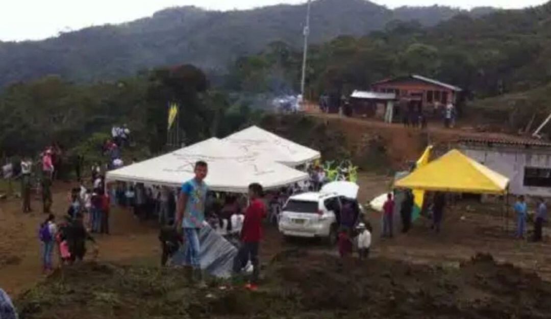 Imagen de archivo de la vereda El Congal en Samaná