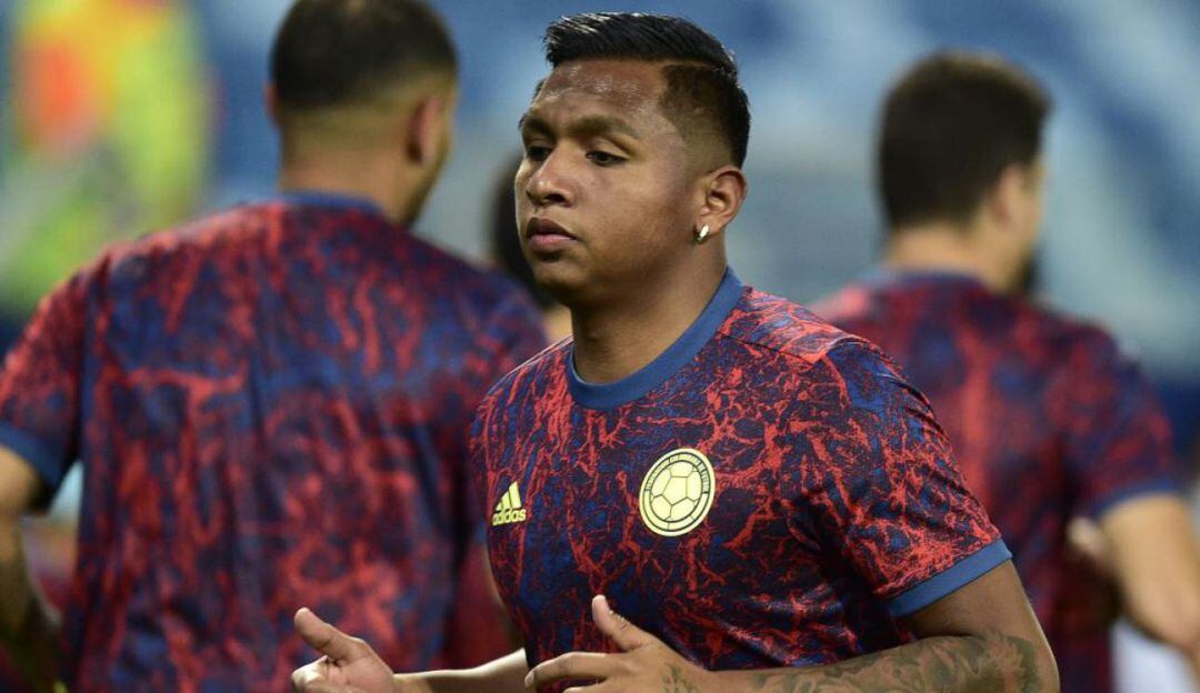 Alfredo Morelos, delantero del Rangers de Escocia