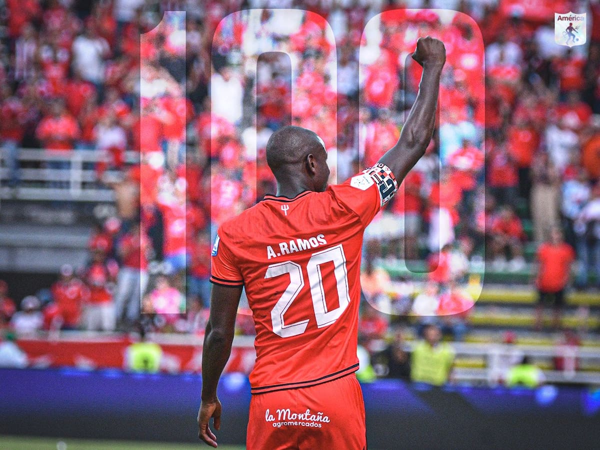 Adrián Ramos consiguió su gol número 100 con el América: “El hincha se identifica conmigo”