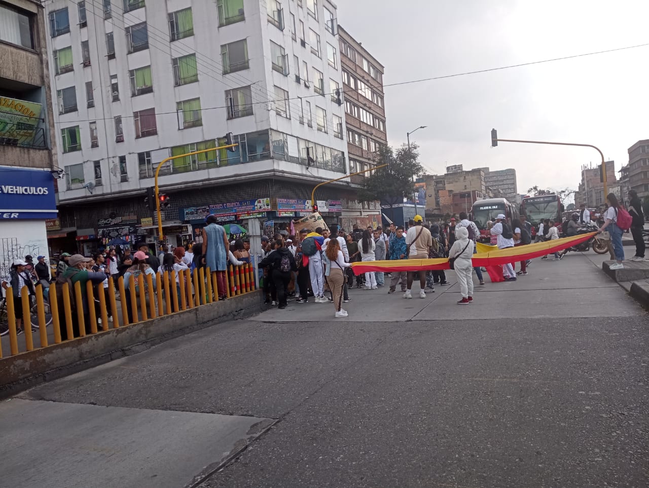 Movilizaciones Av. Caracas con calle 61