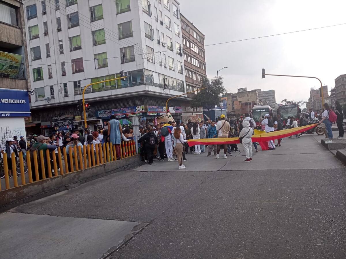 Protestas HOY en Bogotá: Transmilenio EN VIVO, movilidad y vías afectada