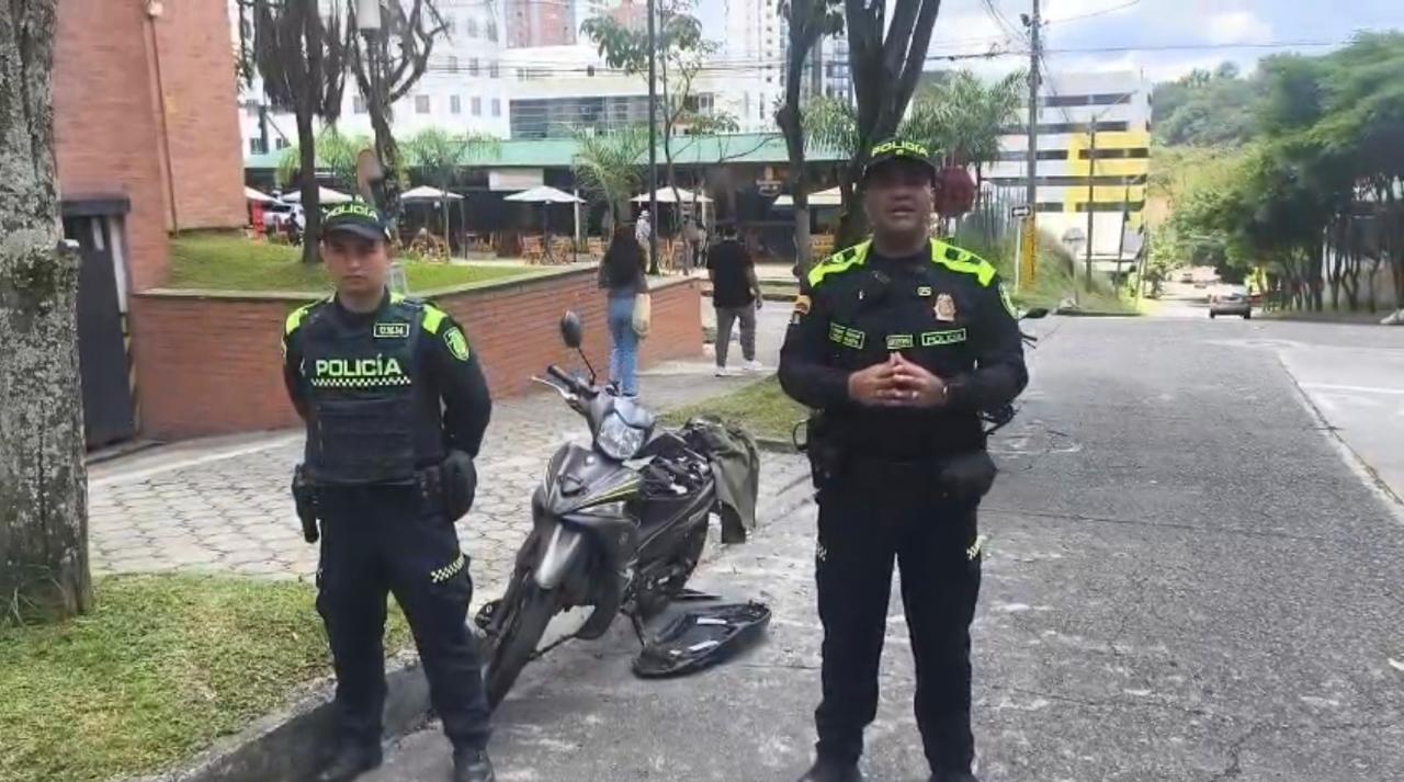 Frustran hurto en Pereira (foto: Policía Nacional)