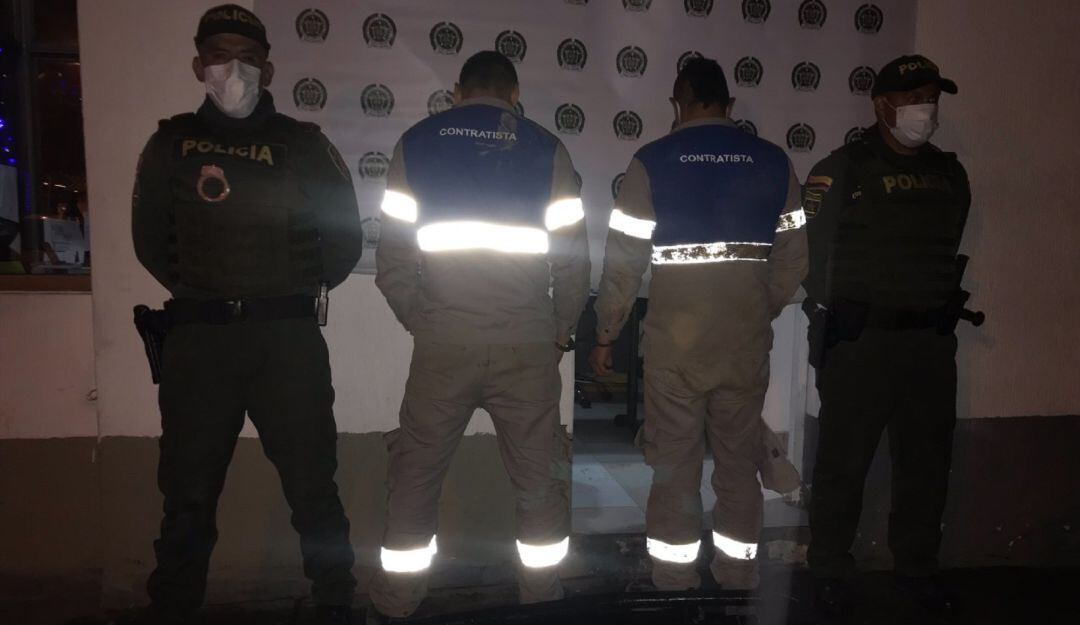 Capturados por presunto robo de cables de telecomunicaciones