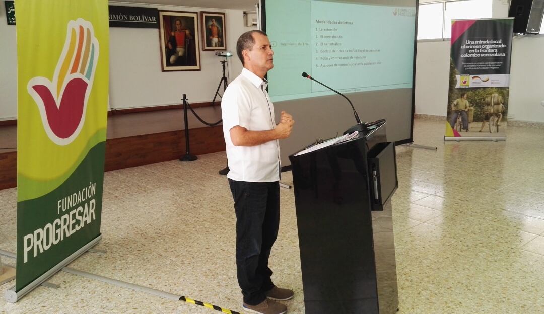 Wilfredo Cañizarez del la ONG Progresar