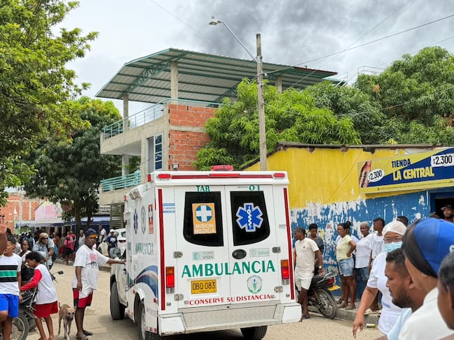 Los heridos fueron trasladados a clínicas de la ciudad. // Alcaldía de Cartagena