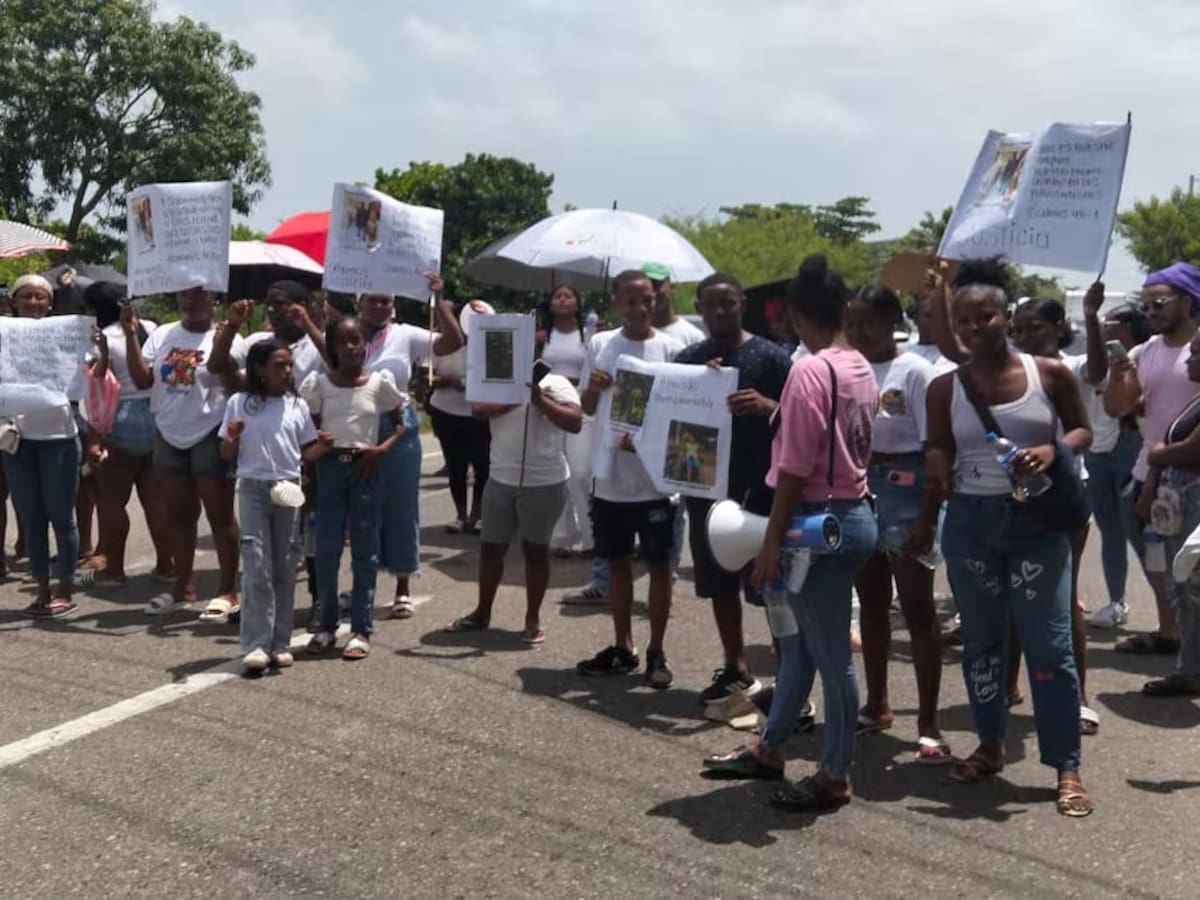 Denuncia por presunto mal procedimiento policial motivó protesta en La Boquilla