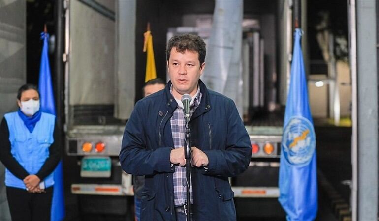 Víctor Muñoz aseguró en diálogo con Julio Sánchez Cristo que, como tal, el DAPRE no tiene mayordomos personales. Foto: Colprensa / MINISTERIO DE SALUD