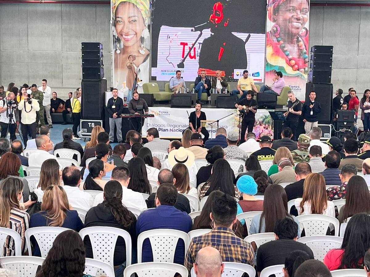Tres mil asistentes a los diálogos regionales vinculantes de Caldas