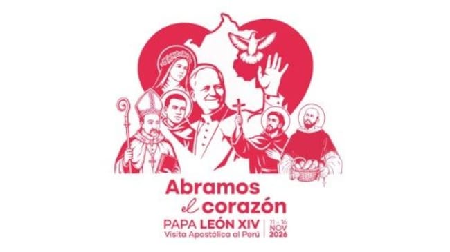 Logo de la visita del papa León XIV en Perú.
(Foto: Cortesía Vaticano)