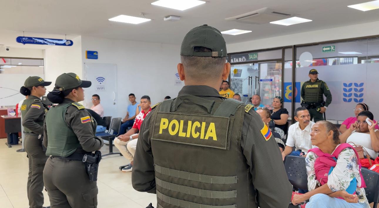 La Policía Nacional en Cartagena viene realizando la campaña preventiva "Cuida tu Prima”