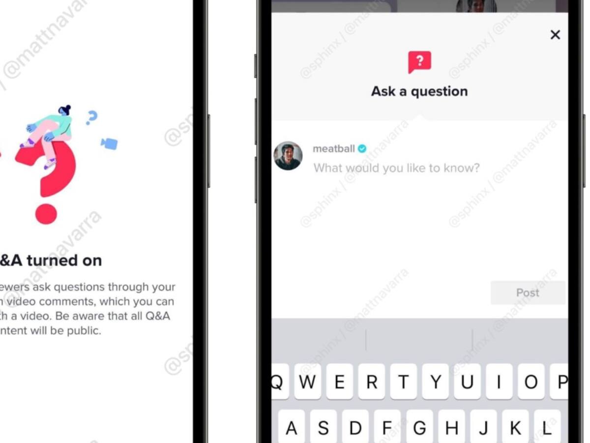 ¡Nuevo! TikTok tiene una función de preguntas y respuestas