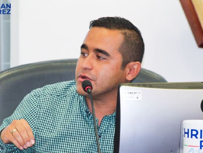 Concejal Christian Pérez