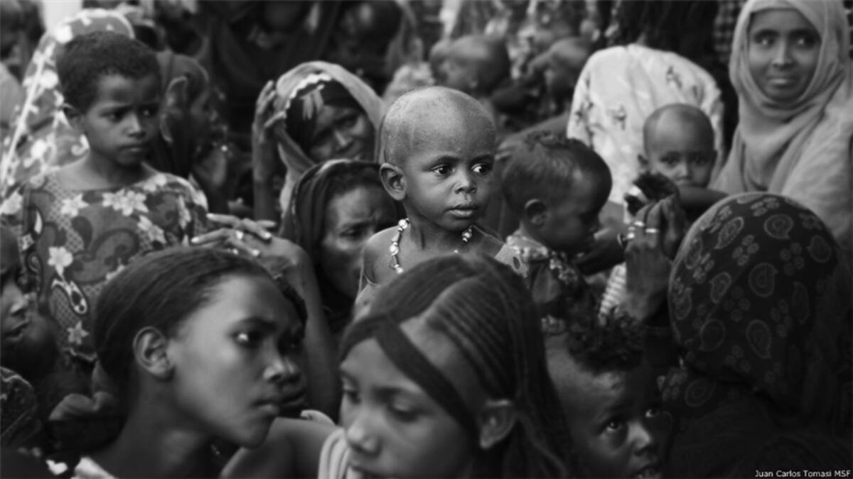 La ONG Médicos Sin Fronteras (MSF), en coordinación con las autoridades regionales y nacionales, puso en marcha un programa de intervención de emergencia contra la desnutrición. Se provee de alimentación terapéutica ambulatoria y se instaló un centro para tratar complicaciones severas.