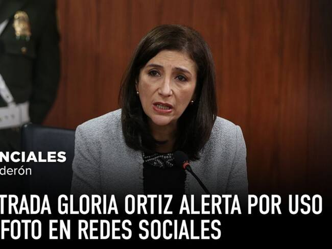 Magistrada Gloria Ortiz alerta por uso de su foto en redes sociales