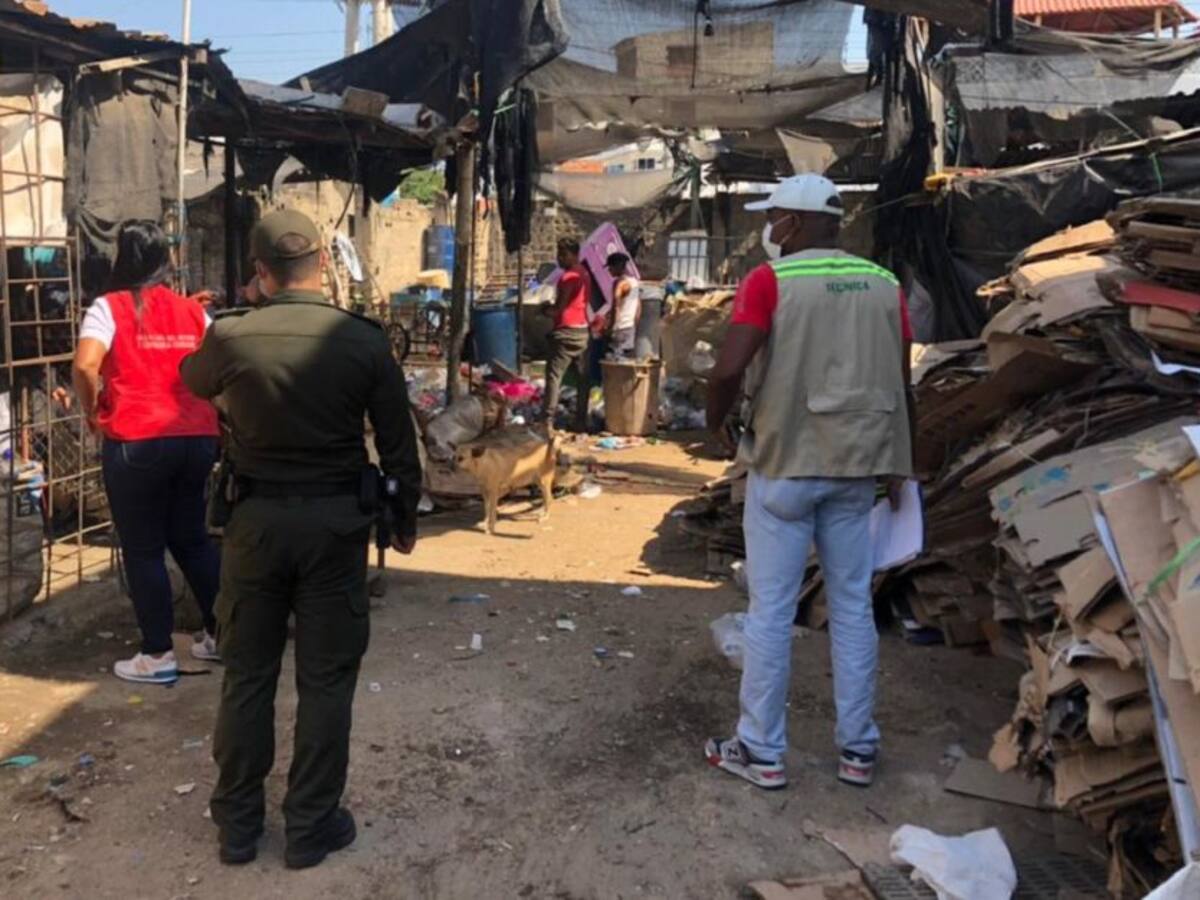 Cierran dos chatarrerías en Cartagena por falta de documentación