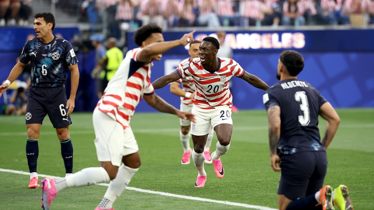 Estados Unidos aplasta a Paraguay y arranca el Mundial con una contundente victoria