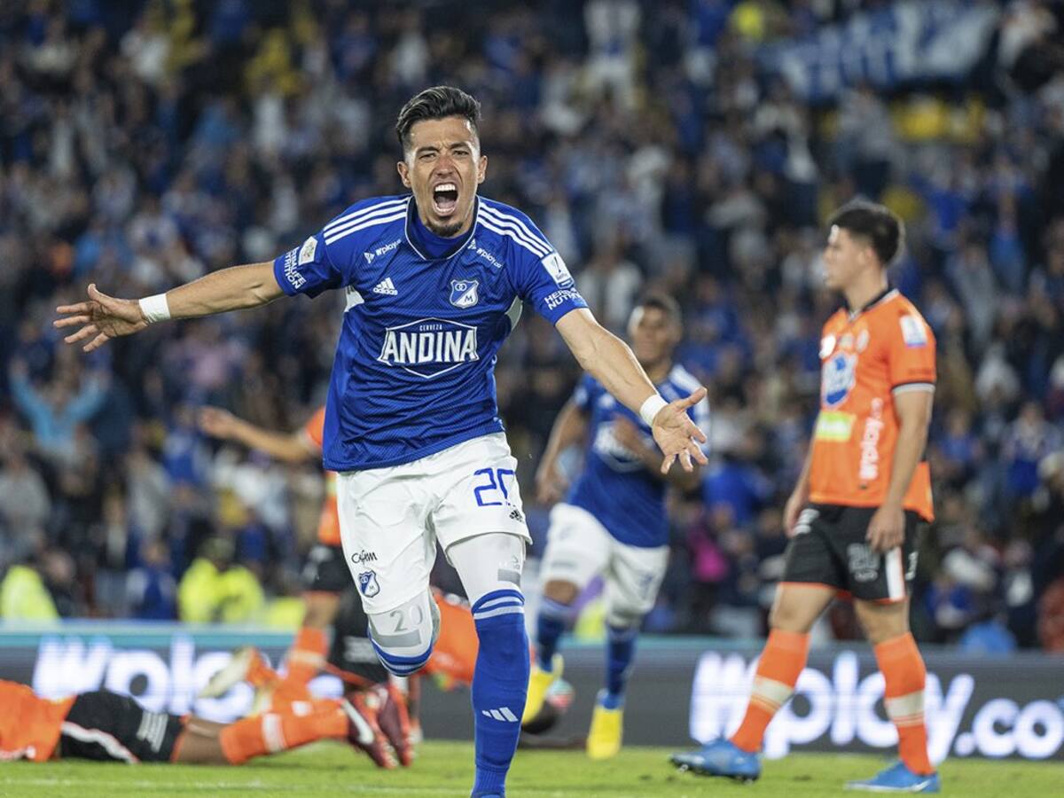 Fernando Uribe se viste de héroe y deja a Millonarios al borde de la clasificación