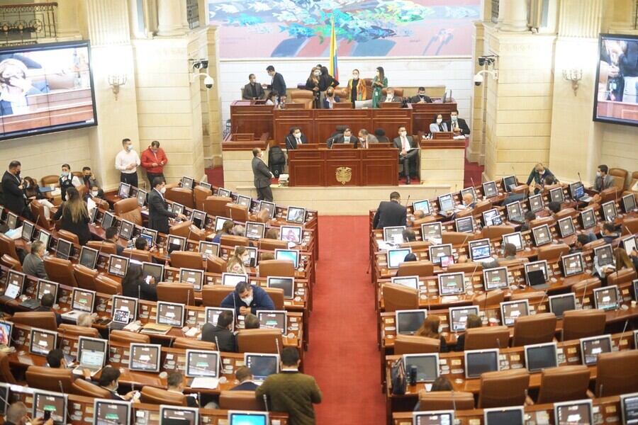 Imagen de referencia del Congreso de la República. Foto: Colprensa