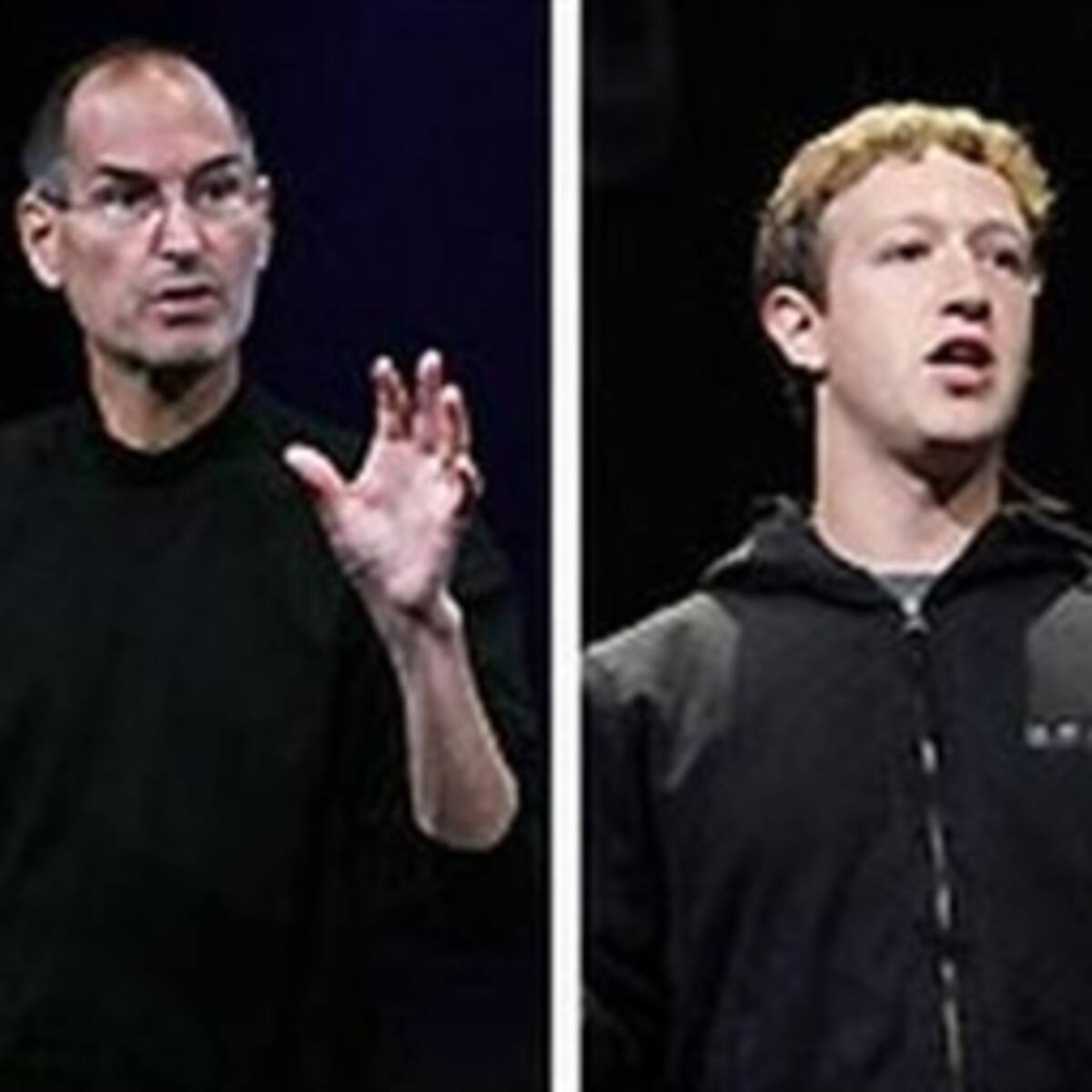Steve Jobs admiraba a Mark Zuckerberg y su Facebook