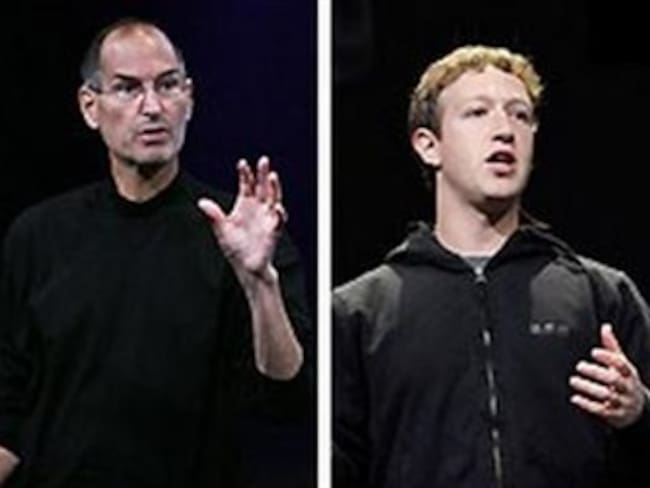 Steve Jobs admiraba a Mark Zuckerberg y su Facebook