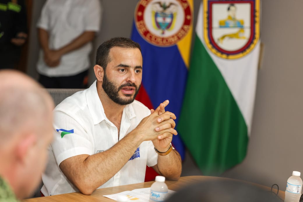 Erasmo Zuleta, presidente de la Federación Nacional de Departamentos y gobernador de Córdoba. Foto: prensa Gobernación de Córdoba. 