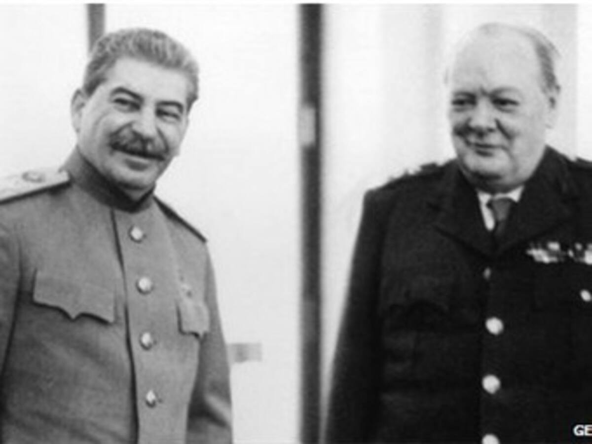La noche en que Churchill y Stalin se fueron de fiesta