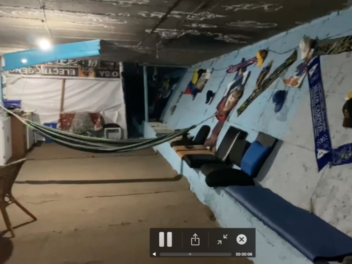 Video: Así era el apartamento que adaptaron bajo el puente de la 100