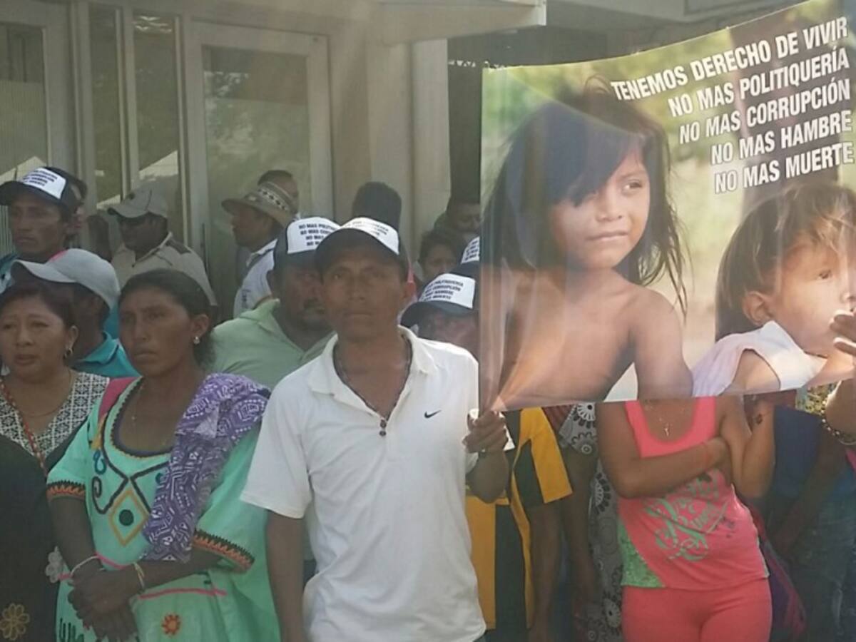 Gobernadores buscan ayuda humanitaria por muerte de niños wayúu