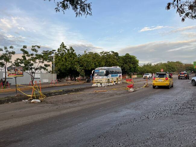 Más de nueve barrios se vieron afectados por rotura de tubo en Atalaya. / Foto: Caracol Radio Cúcuta.
