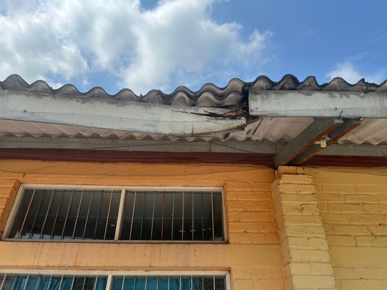 Techo de la Escuela La Patria