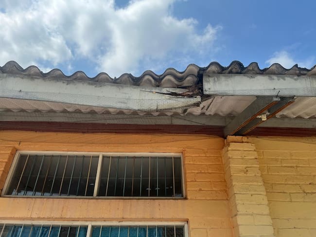 Techo de la Escuela La Patria