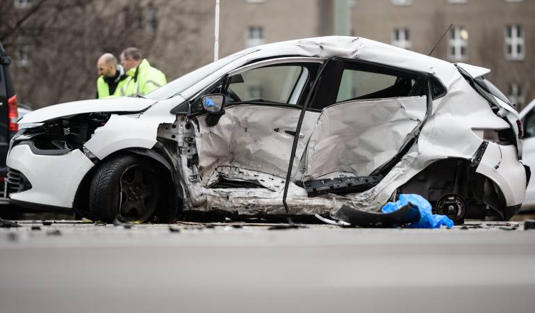 Accidente en Shangai