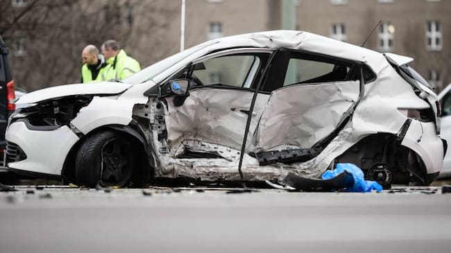 Accidente en Shangai
